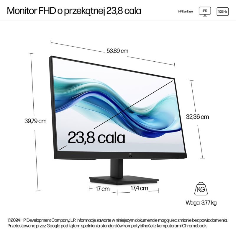 8. HP Series 3 Pro Monitor FHD 23,8" Series 3 Pro – 324pf