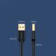 12. Ugreen US128 10371 USB-A 3.0 / USB-A 3.0 5Gb/s Kabel 2m – Schwarz