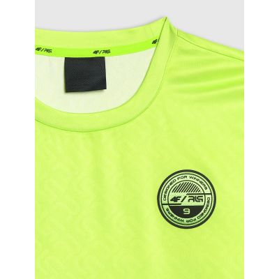 7. Schnelltrocknendes Herren-T-Shirt mit Print 4F x Robert Lewandowski 4F RL9SAW25TTSHM3358-45N