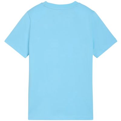 3. Puma ESS Small No. 1 Logo Centered Tee für Kinder Blau 692975 45