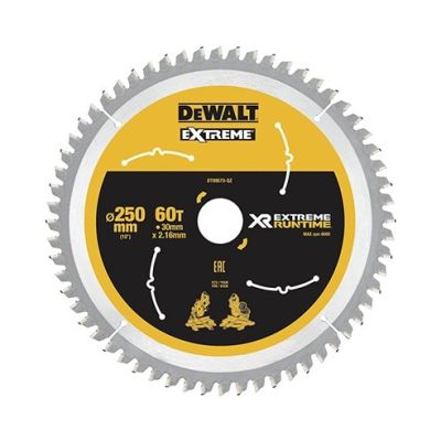 DeWALT DT99573 Kreissägeblatt 25 cm 1 Stück.