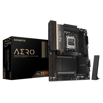 GIGABYTE X870E AERO X3D DARK WOOD AMD X870E Sockel AM5 ATX