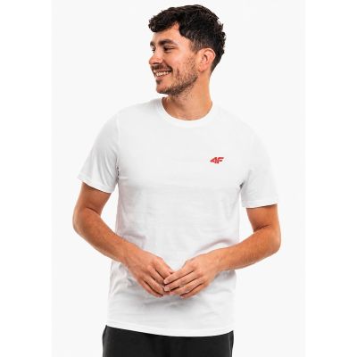 5. Herren-Baumwoll-T-Shirt 4F 4FWSS26TTSHM4484-10S