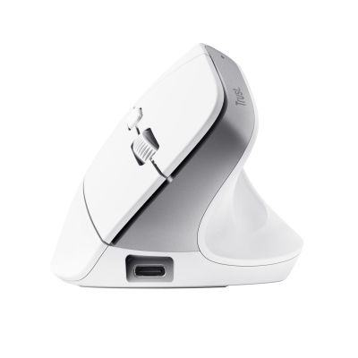 4. TRUST Bayo+ Kabellose ergonomische Multigeräte-Maus
