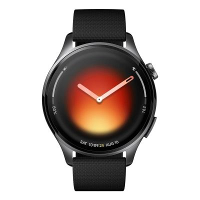 3. Xiaomi Watch 5 3,91 cm (1,54") AMOLED-Display 47 mm Digital 480 x 480 px Touchscreen Schwarz GPS