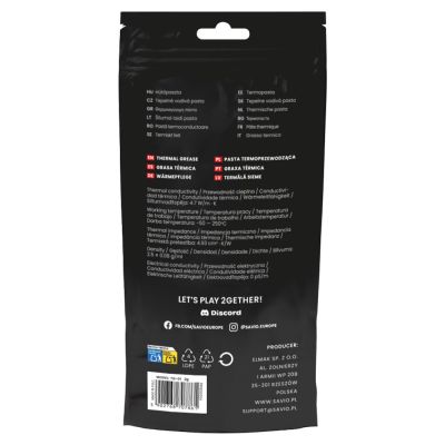 2. SAVIO Wärmeleitpaste 4,7 W/MK 2G TG-01