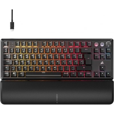 Corsair K70 Pro TKL Gaming-Tastatur, TKL-Tastatur (80%), Corsair MGX -, ISO (DE)