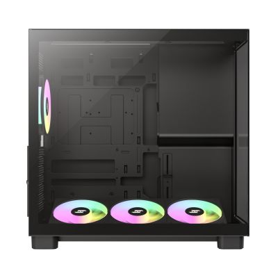 11. GameMax NEX C53 BK Computersicherheit & Halterungen Schwarz