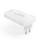 Hama GaN 65W Ladegerät 2x USB-C 1x USB-A faltbar - Weiß