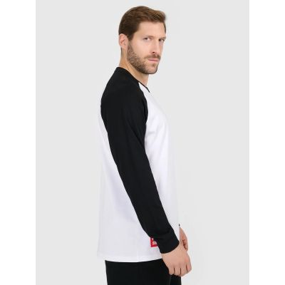 5. Oversize-Langarmshirt für Herren, Größe 4F 4FRAW25TLONM633-10S