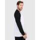 5. Oversize-Langarmshirt für Herren, Größe 4F 4FRAW25TLONM633-10S