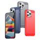 7. Flexible Carbon-Musterhülle für iPhone 15 Pro Carbon Case – Blau