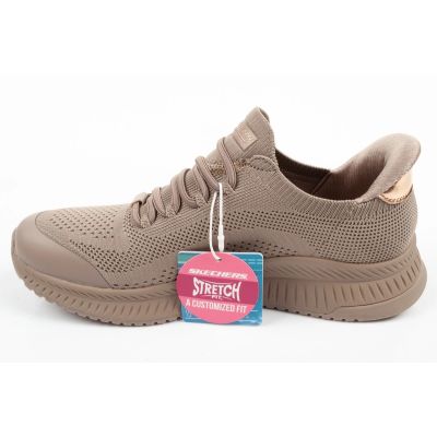 3. Skechers Damen Bobs Squad 4 Slip-In Sportschuhe