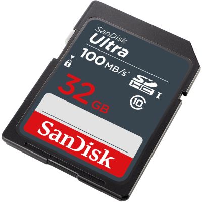 2. SANDISK ULTRA SDHC 32 GB 100 MB/s