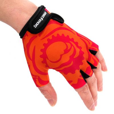 4. Meteor Big Flower JR 24181-24183 Fahrradhandschuhe