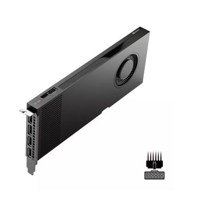 4. PNY NVIDIA RTX 4000 Grafikkarte der Ada-Generation, 20 GB GDDR6 160-Bit, PCIe 4.0 x16, Single-Slot, 4x DP 1.4a, ATX-ATX-Halterung, 1x 16-Pin-Stromkabel, kleine Verpackung