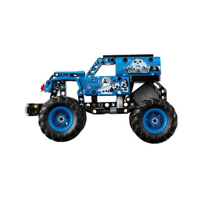 5. LEGO Technic 42219 Monster Jam Grave Digger Feuer und Eis