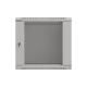 15. Wandmontierter Installationsschrank 19" 9U 540x350 graue Glastür LANBERG (FLAT PACK)