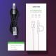 14. Ugreen Kabel 2in1 USB - Micro USB / USB Type C Kabel 1m 2.4A schwarz (30875)