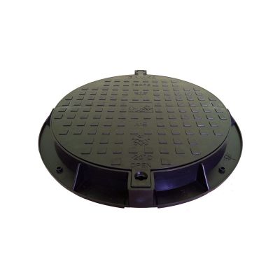 Garten-Abwasserkanalabdeckung 780PE-B A15 Schwarz