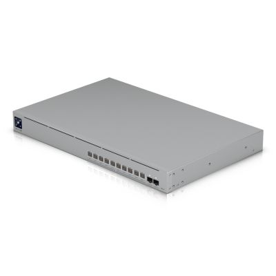 6. Ubiquiti UniFi Pro XG 10 PoE 12p PoE (PoE+++: 10;) Managed Gigabit Switch (USW-Pro-XG-10-PoE-EU)