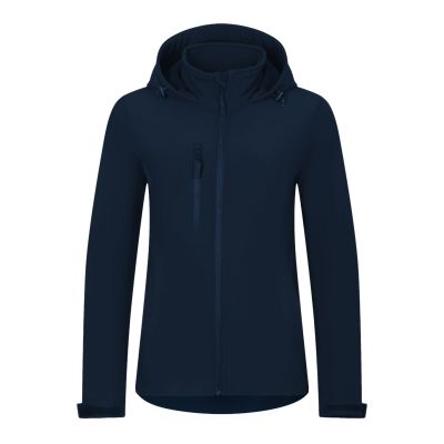 2. Damen-Softshelljacke für Trailrunning (Marineblau)