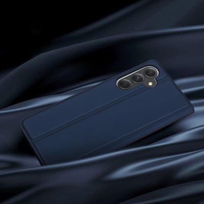 12. Dux Ducis Skin Pro Hülle für Samsung A35 5G mit Klappe - Blau