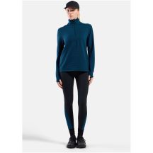 Damen-Sweatshirt mit Stehkragen Odlo ESSENTIAL THERMAL Mid layer 1/2 zip, grün