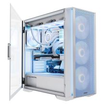 MODECOM HORIZON ARGB FLOW MIDI USB TYP-C GEHÄUSE WEISS