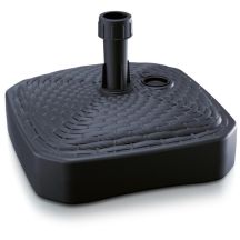 Schirmfuß quadratisch Rattan Anthrazit