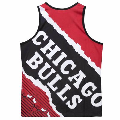 2. Mitchell & Ness NBA Chicago Bulls Jumbotron gerahmtes Basketballtrikot