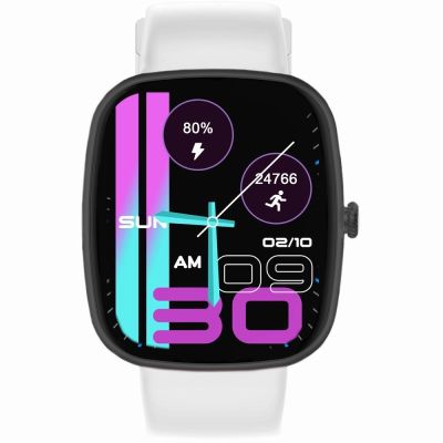 3. Smartwatch Gravity Black 2 Armbänder GT18-10