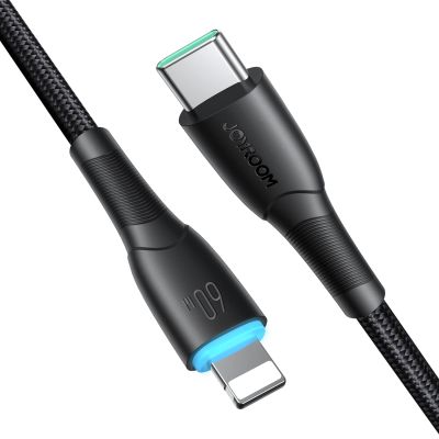 6. Joyroom Starry Series SA32-CC3 USB-C / USB-C Kabel 60W 1m - schwarz