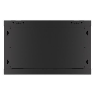 7. LANBERG Wandregalschrank 19" 6HE 600x600 Metalltür Schwarz (Bausatz) WF01-6606-00B