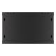 7. LANBERG Wandregalschrank 19" 6HE 600x600 Metalltür Schwarz (Bausatz) WF01-6606-00B