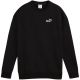 Puma Damen ESS Small No. 11 Logo Relaxed Crew Sweatshirt Schwarz 684975 01