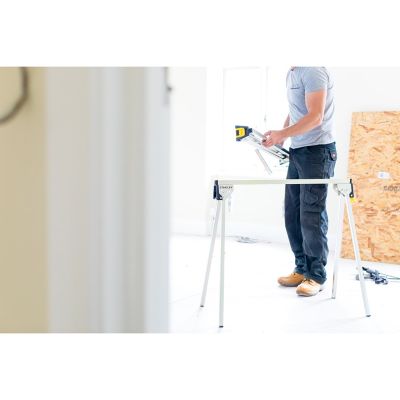 5. Stanley STST81337-1 Sägebock, 2-teilig, Aluminium, Stahl, klappbar