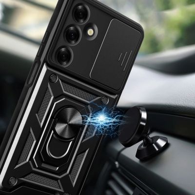 4. Tech-Protect Camshield Pro Hülle für Samsung Galaxy M35 5G – Schwarz