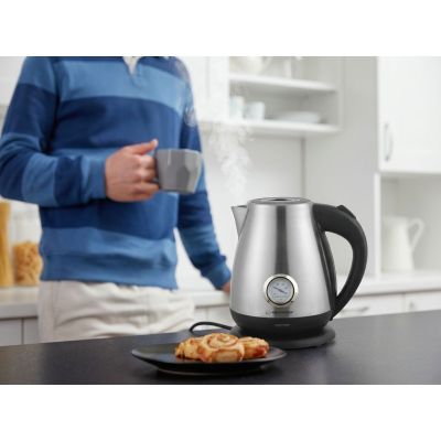 17. ESPERANZA Wasserkocher THAMES 1,7 L Mattsilber EKK029