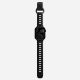 7. Nomad Sportarmband, Schwarz, Aluminium, Gummi