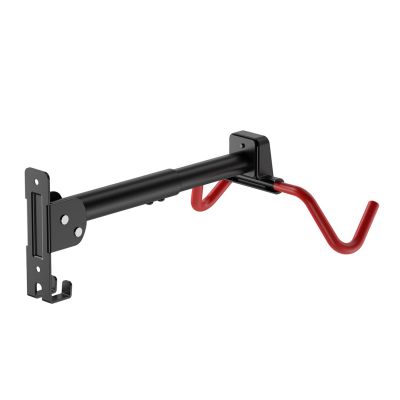 8. MACLEAN Fahrradhalter / Wandhalterung, horizontal, Stahl, max. Traglast 30 kg, Winkelverstellung MC-172