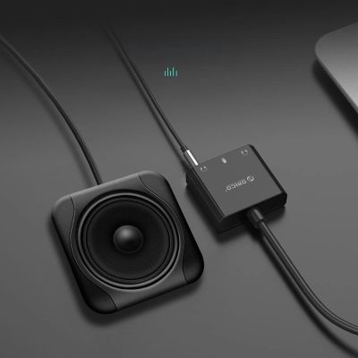 8. Orico SKT3 USB-A externe Soundkarte – Schwarz