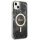 4. Set Guess GUBPP14SHMEACSK Case+ Charger iPhone 14 6.1" schwarz/schwarz Hartschalenetui Marble MagSafe