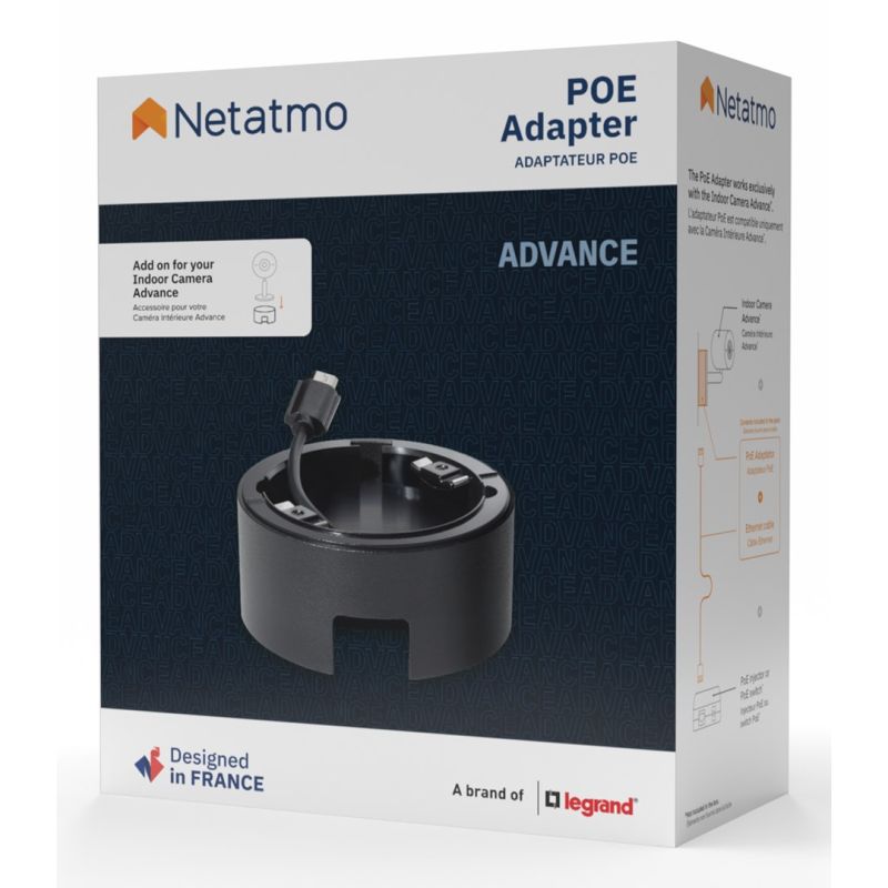 2. Netatmo NPC-POE-B PoE-Zubehör Schwarz
