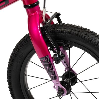 4. Huffy Literide Alu 14" Pinkes Kinderfahrrad (24215W)