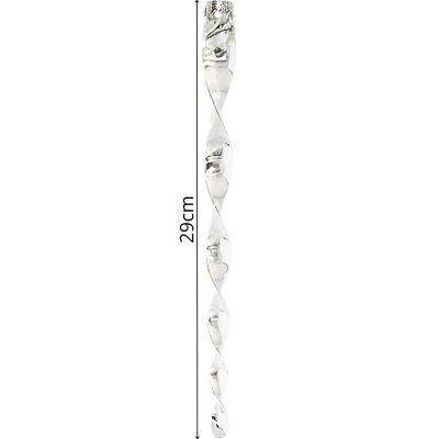 10. Reflektierende Vogelschutz-Haken, 29 cm, 4 Stück