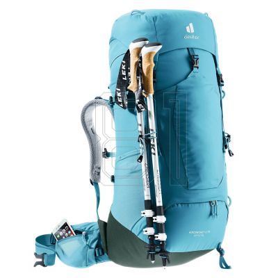 10. Deuter Aircontact Lite 45L + 10 SL Wanderrucksack 3340223-3249