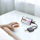 5. Ugreen HUB 4x USB 3.2 Gen 1 (0,5 m Kabel) schwarz (20290)