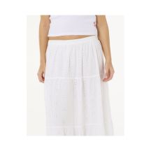 RIP CURL Oasis Broderie Maxirock Damen Weiß