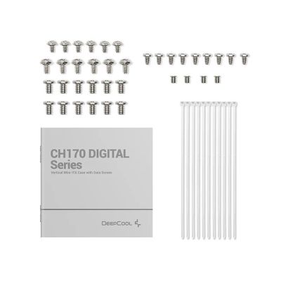 18. DeepCool CH170 DIGITAL WH Gehäuse
